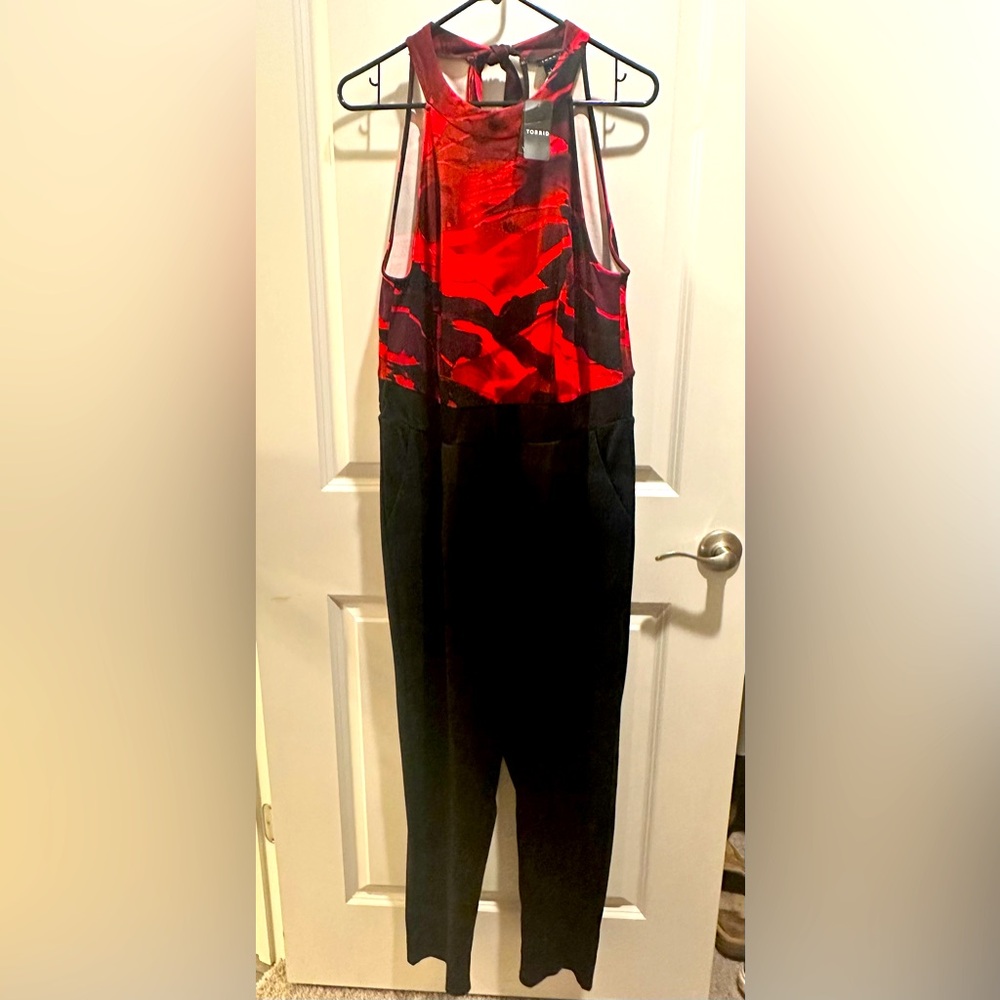 Red/Black Torrid Jumpsuit